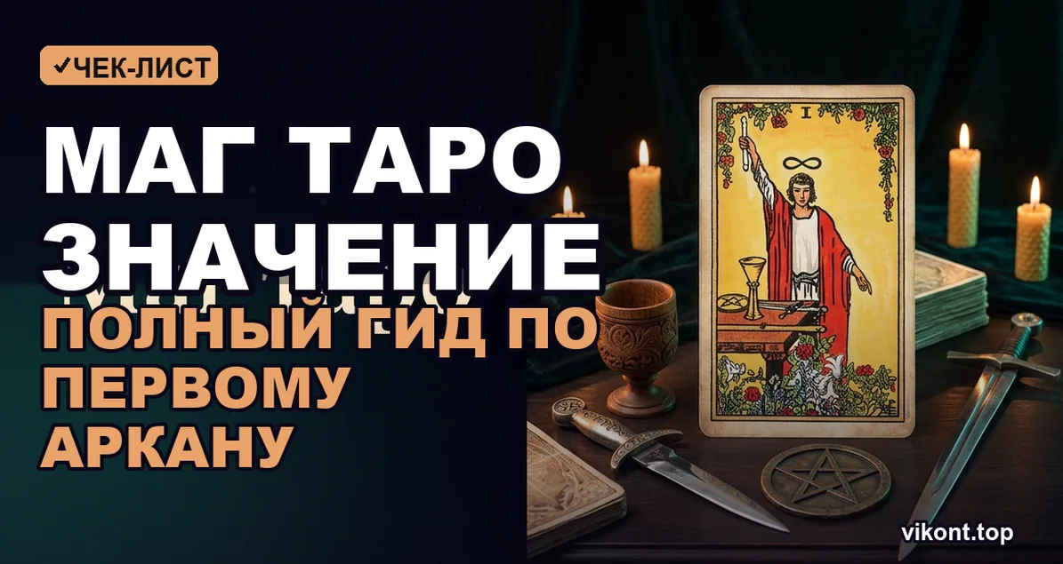 Маг таро значение: полный гид по первому аркану