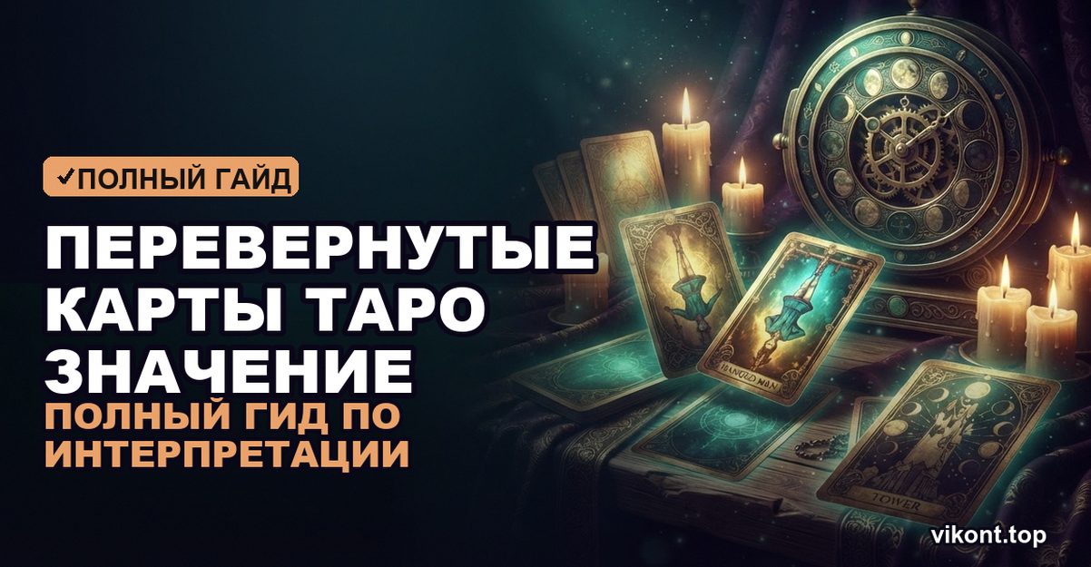 Перевернутые карты таро значение: полный гид по интерпретации